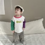 【73-100】Tシャツ プリント シンプル カジュアル 男の子 - 画像 (5)