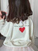 【73-110】パーカー スカート ハート柄 シンプル カワイイ 女の子 - 画像 (7)