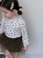 【73-100】Tシャツorスカート 女の子 レース おしゃれ - 画像 (5)