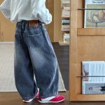 【90-160】パンツ 男の子 デニム カジュアル ゆったり - 画像 (4)