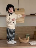 【73-110】パーカー 韓国風 長袖 カワイイ 男の子 - 画像 (4)