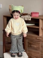【73-110】パーカー ハート柄 長袖 女の子 - 画像 (3)