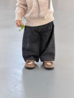 【73-110】セーター 無地 ラウンドネック 長袖 合わせやすい 男の子 - 画像 (8)
