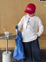 【90-160】長袖Tシャツ 男の子 プリント カートゥーン かわいい - 画像 (4)