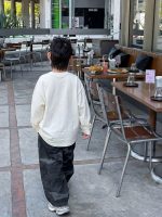 【90-160】トレーナー ラウンドネック 長袖 プリント 男の子 - 画像 (5)