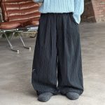【90-160】ズボン  カジュアル ゆったり 無地 着やすい 男の子 - 画像 (7)