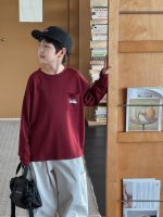 【90-160】Tシャツ プリント 長袖 カジュアル 合わせやすい 男の子 - 画像 (5)