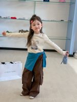 【100-170】長袖Tシャツ 女の子 快適 ウサギ かわいい - 画像 (4)