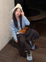【100-160】パンツ 女の子 花柄 レトロ 履きやすい - 画像 (5)