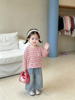 【73-120】トップスorパンツ 女の子 ボーダー柄 おしゃれ - 画像 (5)