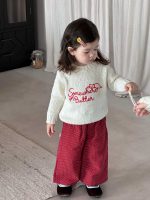 【73-110】セーター ズボン ドット柄 スウィート 合わせやすい 女の子 - 画像 (2)