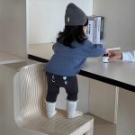 【73-110】カーディガン トップス 韓国風 ニット  女の子 - 画像 (9)