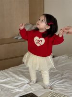 【73-110】パーカー ズボン ハート柄 スウィート 女の子 - 画像 (5)