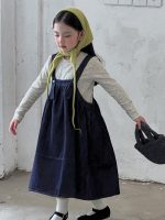 【100-160】ジャンパースカート インナー 女の子 おしゃれ 韓国風 やわらか - 画像 (26)