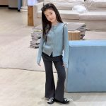 【100-170】カーディガン 女の子 ニット レトロ 8色選べる - 画像 (6)