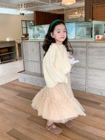 【90-160】スカート 女の子 ふんわり ガーリー チュール ミモレ丈 - 画像 (10)