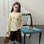 【100-170】長袖Tシャツ 女の子 プリント カートゥーン - 画像 (8)