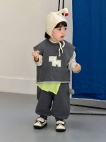 【73-110】二点セット ベスト+ズボン カジュアル 男の子 - 画像 (6)