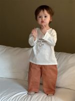 【66-100】Tシャツ プリント ラウンドネック 長袖 カジュアル 男の子 - 画像 (4)