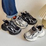 【26-37】シューズ キッズ メッシュ ダイヤル式 通気性拔群 - 画像 (3)