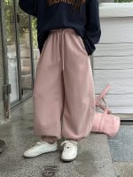 【100-170】パンツ 女の子 スポーツ ゆったり 8色選べる - 画像 (5)