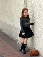 【90-150】長袖Tシャツ 女の子 着回しやすい シンプル カートゥーン - 画像 (7)