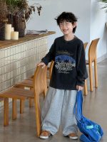 【90-160】トレーナーorパンツ 男の子 韓国風 ウォッシュ加工 ストリート - 画像 (4)