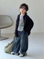 【100-150】アウター 無地 ハイネック ニット カジュアル 男の子 - 画像 (5)