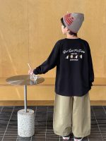 【90-160】Tシャツ プリント 長袖 カジュアル 男の子 - 画像 (5)