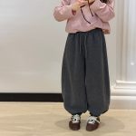 【100-170】パンツ 女の子 スポーツ ゆったり 8色選べる - 画像 (7)