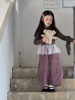 【100-160】インナーorパンツ 女の子 韓国風 花柄 チュール 切り替え - 画像 (5)