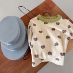 【80-130】長袖Tシャツ 女の子 ラグラン 合わせやすい - 画像 (7)