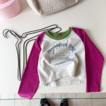 【80-130】長袖Tシャツ 女の子 ラグラン ファッション - 画像 (7)