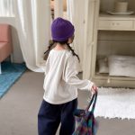 【80-130】長袖Tシャツ 女の子 シンプル 着せやすい - 画像 (6)