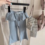 【80-130】パンツ 女の子 フリル ベルボトム レトロ - 画像 (12)