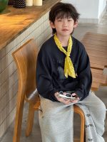 【90-160】Tシャツ 長袖 プリント 合わせやすい カジュアル 男の子 - 画像 (4)