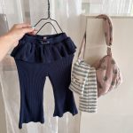 【80-130】パンツ 女の子 フリル ベルボトム レトロ - 画像 (10)