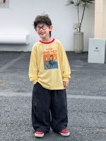 【90-160】トレーナー ラウンドネック 長袖 プリント カジュアル 男の子 - 画像 (2)