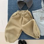 【80-130】パンツ 女の子 ダイヤモンド 暖かい - 画像 (9)