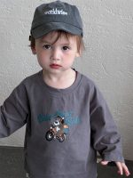 【73-110】Tシャツ プリント カジュアル 合わせやすい 長袖 男の子 - 画像 (7)