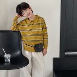 【90-160】トップス 男の子 ポロシャツ ボーダー柄 ファッション - 画像 (7)