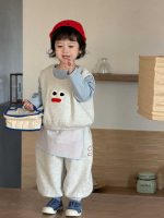 【73-110】二点セット ベスト+ズボン 韓国風 カジュアル 男の子 - 画像 (4)