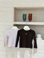 【100-160】長袖インナー 女の子 無地 フリル - 画像 (5)