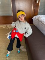 【90-140】トレーナーorフレアパンツ 女の子 カジュアル きれいめ - 画像 (2)