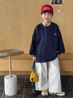 【90-160】長袖Tシャツ 男の子 プリント シンプル - 画像 (4)