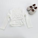 【90-150】長袖Tシャツ 女の子 アメリカン風 アルファベット - 画像 (16)