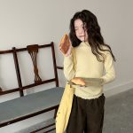 【100-170】トップス 女の子 フリル シンプル 9色選べる - 画像 (12)