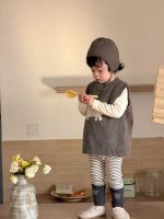 【73-110】ベスト Tシャツ ニット 合わせやすい 男の子 - 画像 (4)