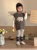 【73-110】ベスト Tシャツ ニット 合わせやすい 男の子 - 画像 (6)