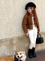 【90-150】デニムパンツ 女の子 韓国風 すっきり見え スキニーパンツ - 画像 (20)